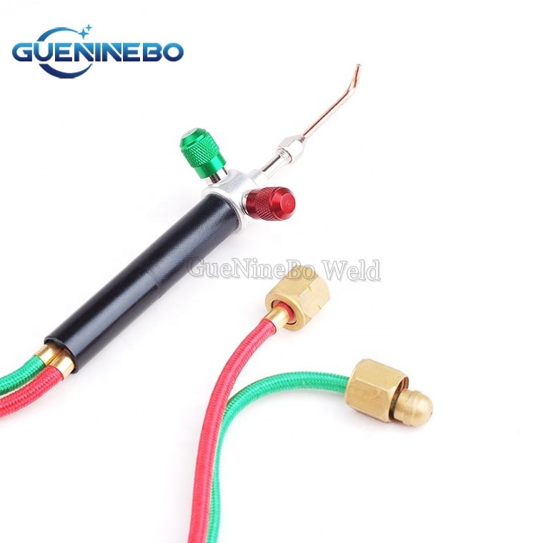 GNBWT-06J Mini Gas Little Welding Torch for Oxygen & Acetylene with 5 Tips For Jewelry Tools