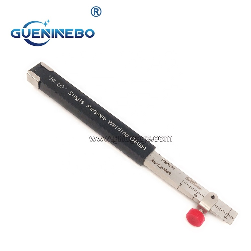 GNBGAGE Stainless Steel both Inch and Metric GNB-02 Economy Single Purpose Inspection Hi-Lo Weld Gage