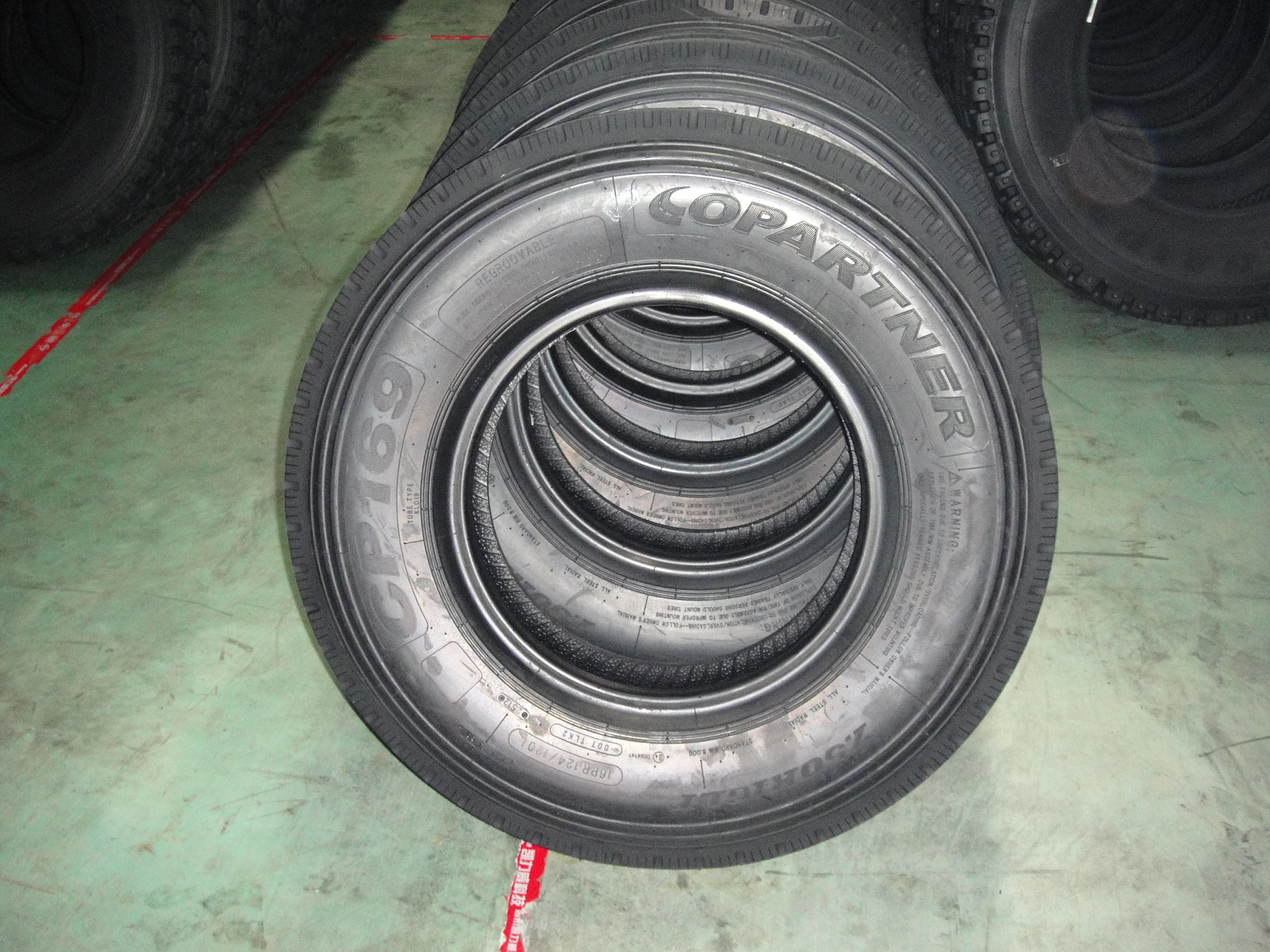 HAIDA/COPARTNER radial truck tyre ST225/90R16 ST235/80R16 ST235/85R16 HD169 Specialty trailer