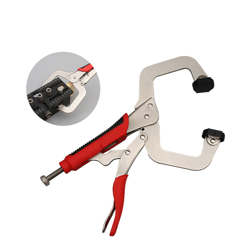 High quality Locking Clip Pliers Tools Heavy Duty Woodworking Deep C Type Hand Clamp Bar Table