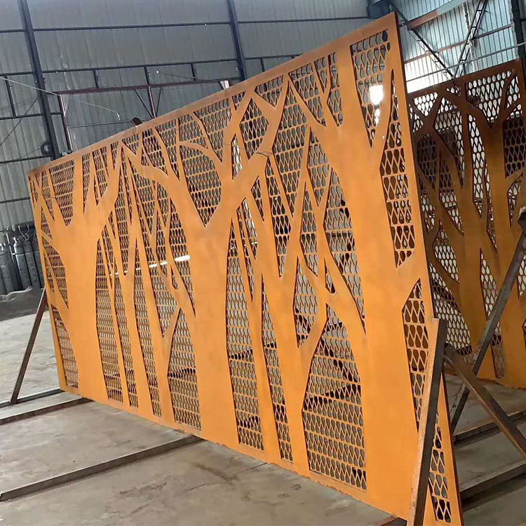 Home metal corten garden fence panels manufacturer , acoustic fence panel , pet fence panels