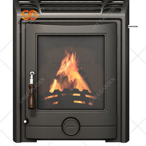 Insert wood stove wood burning fireplace freestanding indoor steel stove