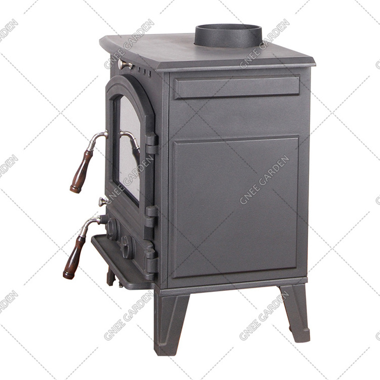 Indoor charcoal stove wood burning fireplace cast iron wood burning stove for sale