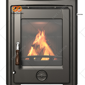 Hot Selling insert wood stove Indoor Wood Burning Stove Black Fireplace smokeless wood burning steel stove