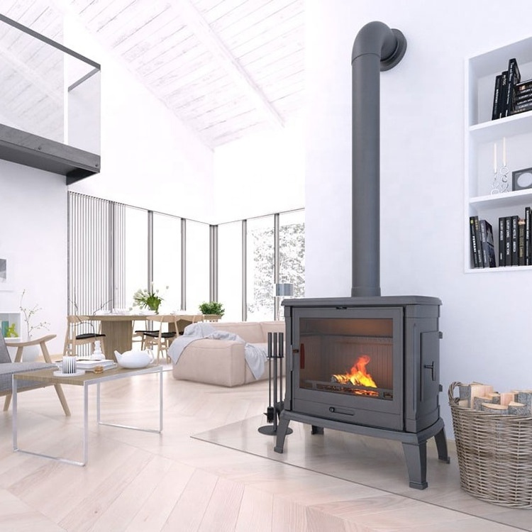 2023 Wholesale Freestanding Top Quality High Heating Good Performance Wood Burning Fireplaces Stove Supplier