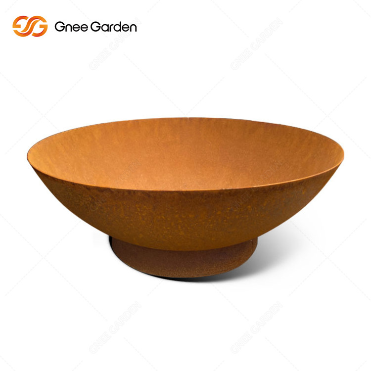 copper fire pit bowl bowl fire pit  steel bowls for fire pits