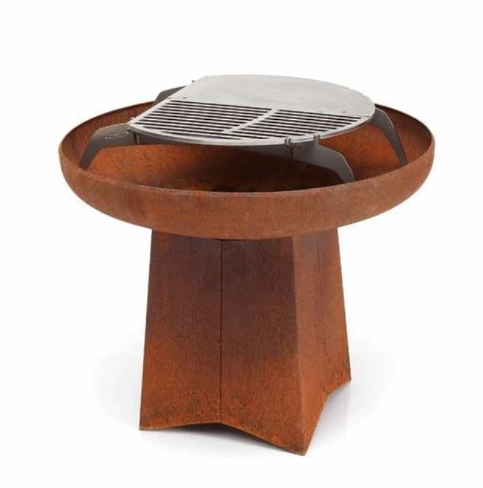 Outdoor Large Corten Steel Fire Pit Fire Bowl BBQ