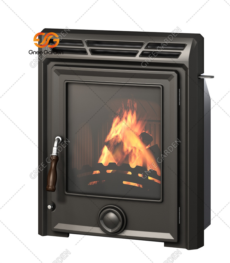 Cast iron fireplace stove smokeless wood burning steel stove wood burning insert wood stove