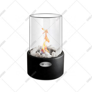 Real Smokeless Flame Indoor Portable Garden Fire Pit Bowl Ventless Mini Tabletop Ethanol Fireplace Outdoor Bioethanol Fireplace