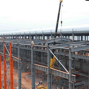 Turkey metal construction projects/  steel structures/ prefabricated wide span steel structure building