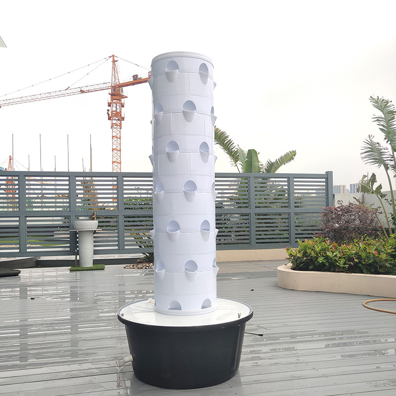 Vertical growing tower Multi Layers Hydroponic Plant Grow Kit Indoor Aeroponics Hydroponics strawberry system