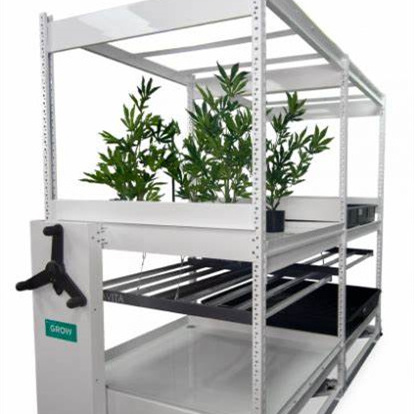 Greenhouse hydroponic 4x8 4x10 4x12 tray ebb and flow system growing tables for plants and seed growing