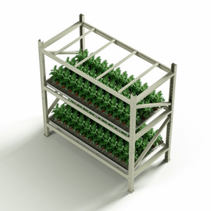 Grow trays 4x8 farming ebb and flow rolling benches flood and drain 2x4 tables hydroponic growing system grow tray