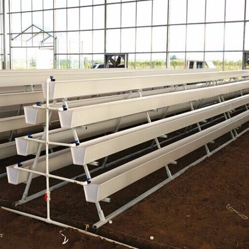 Dutch barrel Strawberry soilless cultivation growing plastic tray strawberry substrate gutter