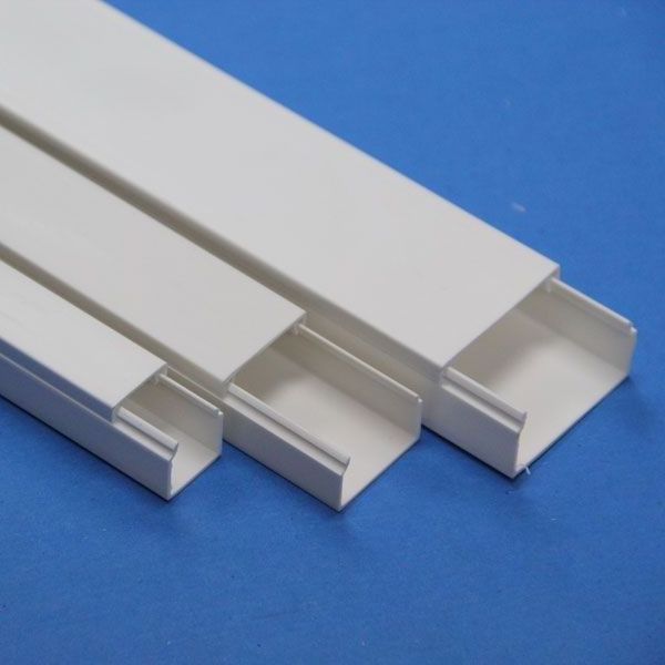 Factory Good Quality Electric Gutter PVC Cable Management Tube Channel Truncking/Square Cable Protector