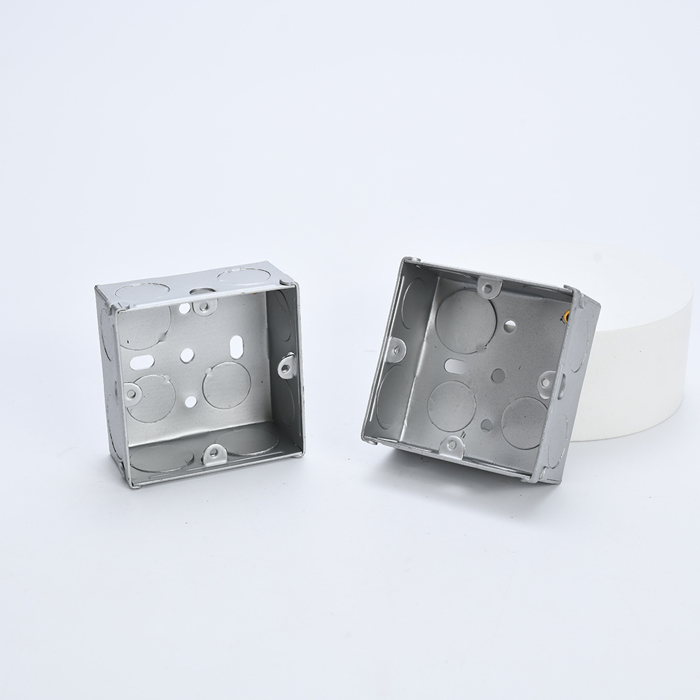 Saudi Arabia hot selling 35mm 47mm metal electrical switch box 2 3 4 gang  GI BOX module box