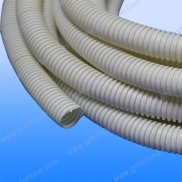 Fireproof Electrical White Plastic PVC Flexible Conduit Pipe