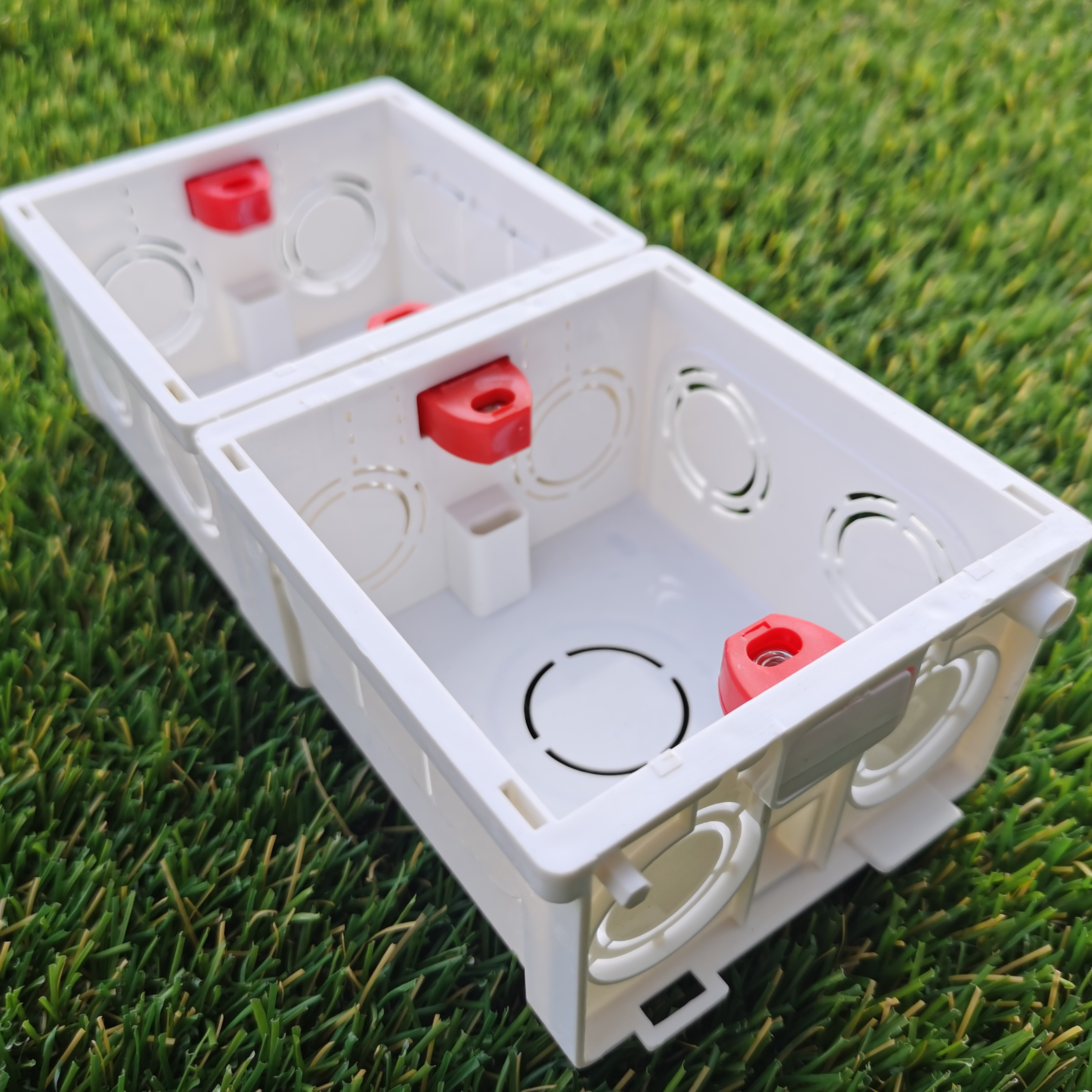 High quality factory wholesale 86 Type Cable Terminal Wall Switch Housing Box Electrical PVC Square Mounted Junction Box