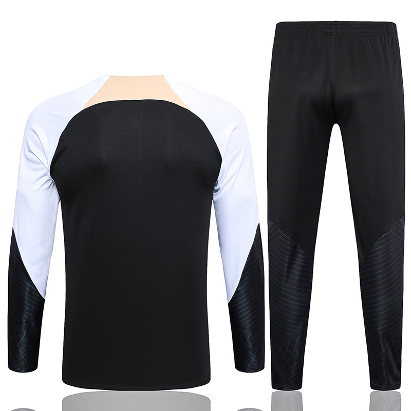 High Quality 100% Polyester Wholesale Outdoor European Team Soccer Men Kids Tracksuits