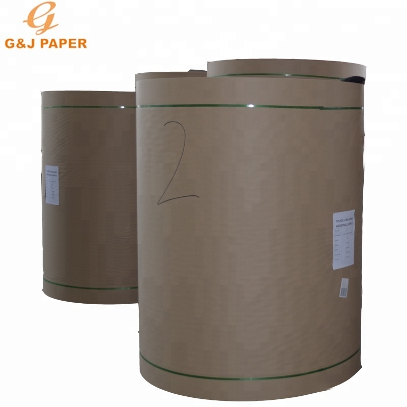 Roll Bulk Packing Kraftliner Board Paper