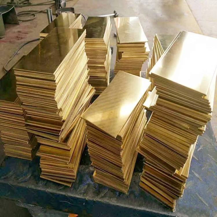 C21000 C2100 CuZn5 C51000 3mm 6mm Thick Bronze Metal Pure Brass Plate Red Copper Hard Sheet C63000 C2200 C22000 CuZn10