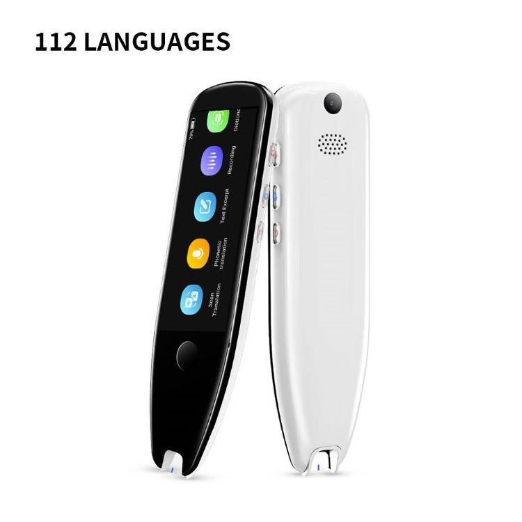 X5 Pro Translation Pen WiFi Voice Translator Device with Text-to-Speech Scanner Reader Touchscreen Supports 112 Languages