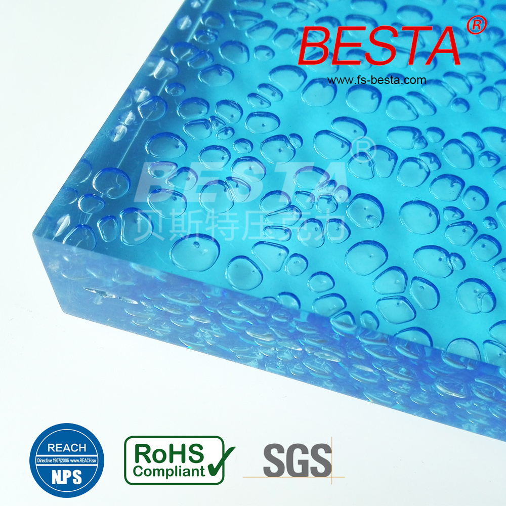 7-50mm Thickness Standard Glass Sheet Sizes Decorative Acrylic Water Bubble Wall Panel Light Diffuser sheet acrylic shapes