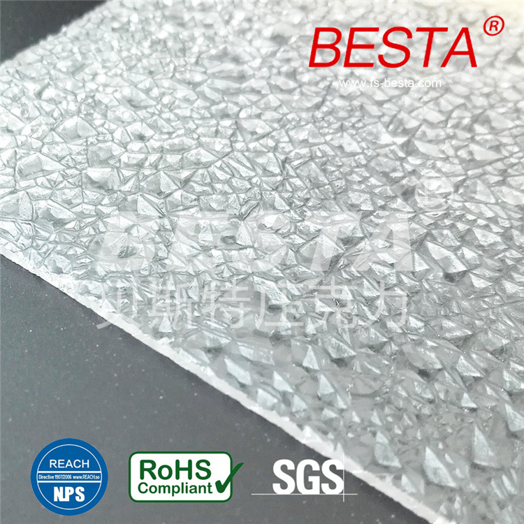 BESTA 8mm Thick Plastic Sheet 4X8 Acrylic Plexi Glass Room Wall Panels Decoration Material