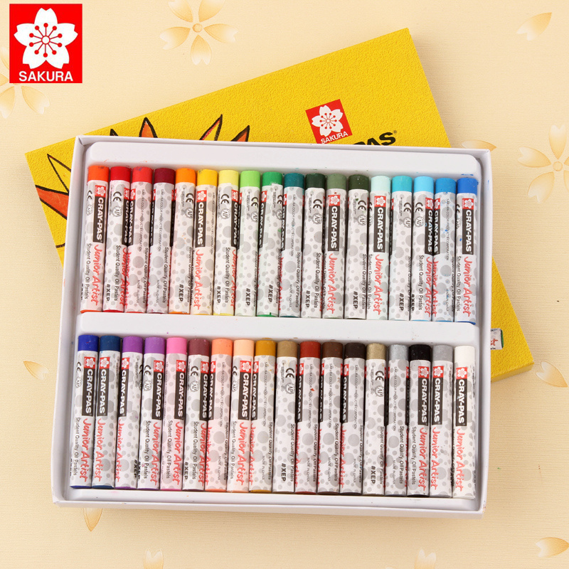 New coming 50 Colors Art Soft Pastel Wax Crayon Oil Pastel