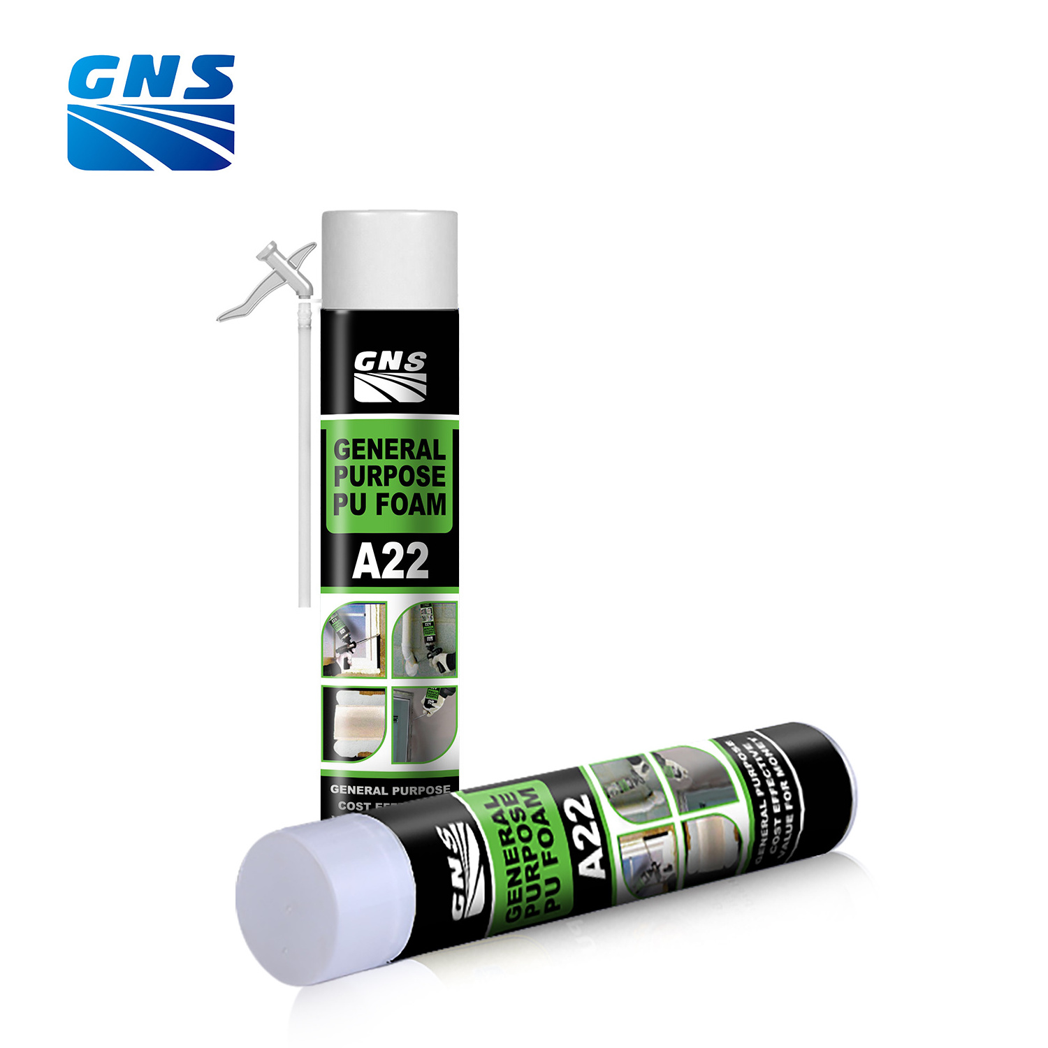 GNS A22 Polyurethane Flexible 750ml Foam Glue Construction foam spray