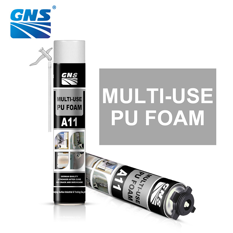 GNS A11 PU SEALANT Waterproof pu foam polyurethane foam spray