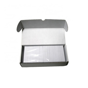 85.5*54*0.76mm CR80 size ISO Plain plastic PVC blank card