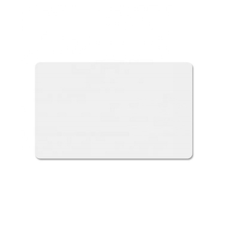 85.5*54*0.76mm CR80 size ISO Plain plastic PVC blank card