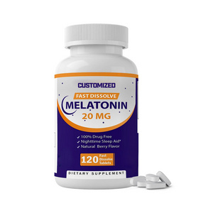 Natural Melatonin Advanced Sleep Tablets with Vitamin B6 Help You Fall Asleep Faster Melatonin Tablets