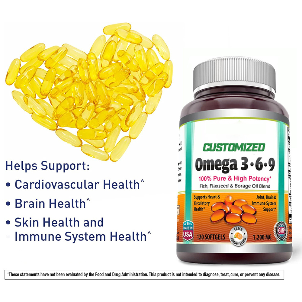 Hot Sales Private Labels HALAL 1000mg 1812 Fish oil Omega 3 Fish Oil Softgel Fish Oil Capsules