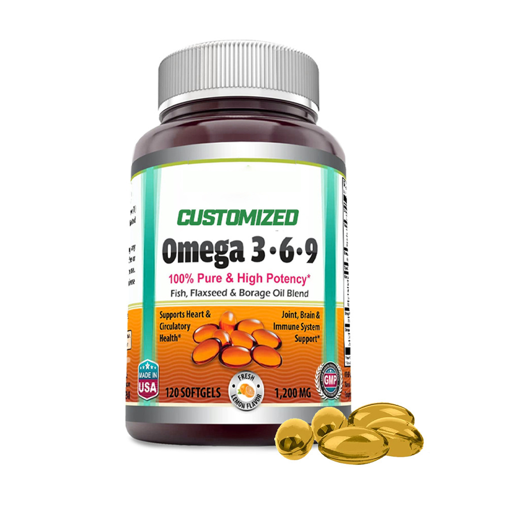 Hot Sales Private Labels HALAL 1000mg 1812 Fish oil Omega 3 Fish Oil Softgel Fish Oil Capsules