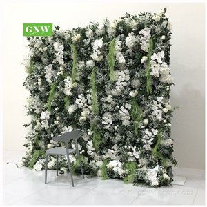 GNW  Wedding and Party artificial Flower Wall Panel Wedding Decor Artificial Peony