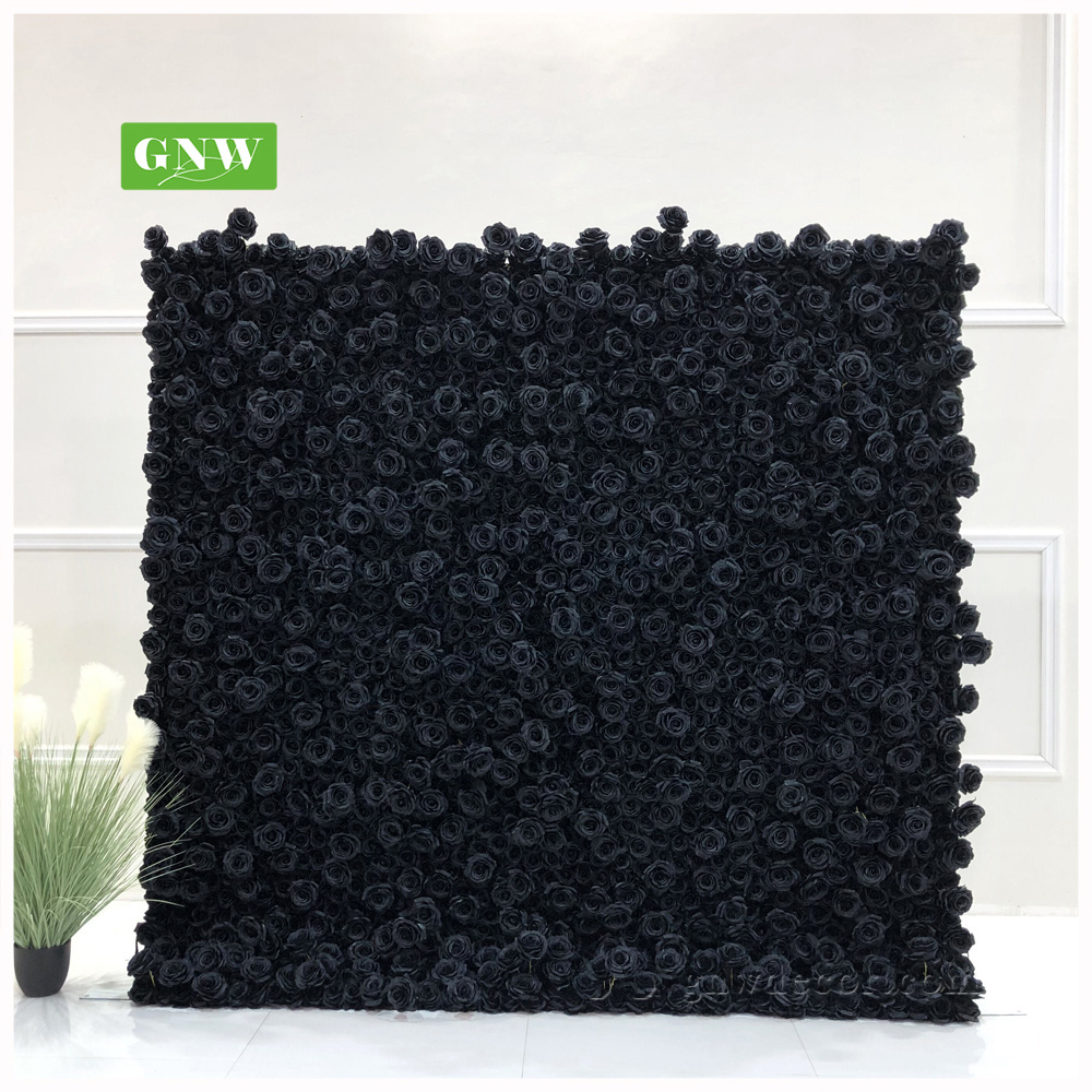 GNW  Wedding and Party artificial Flower Wall Panel Wedding Decor Artificial Peony