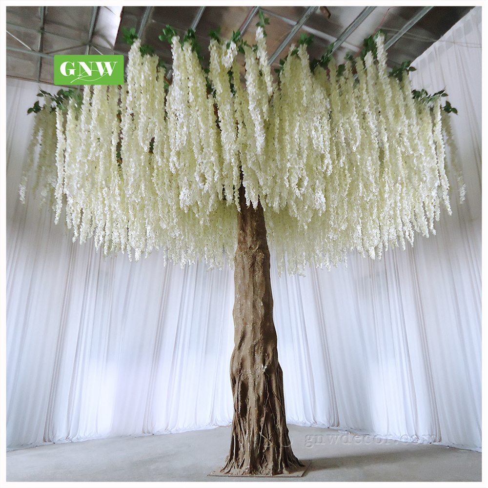 GNW BTR033 Hot sale Real touch Artificial Evergreen Plant Banyan Tree for outdoor decoration