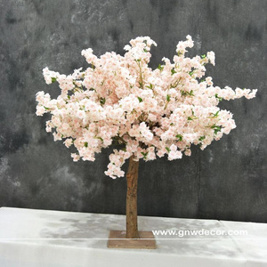 GNW artificial Pink cherry blossom tree wedding decoration centerpieces