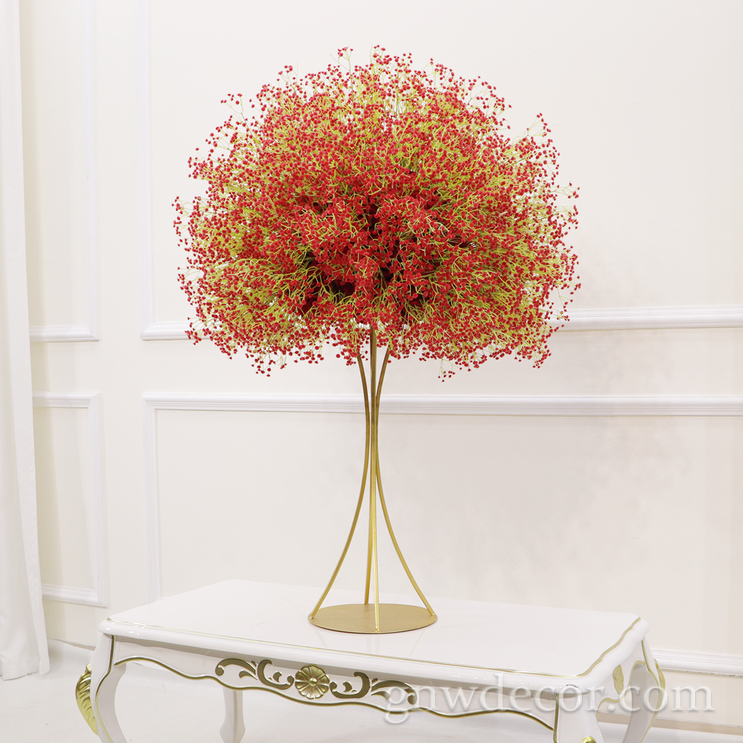 Artificial Flower Party Reception Desk Flowers For Centerpieces Decoration Flower Ball Arrangement Wedding Graduation