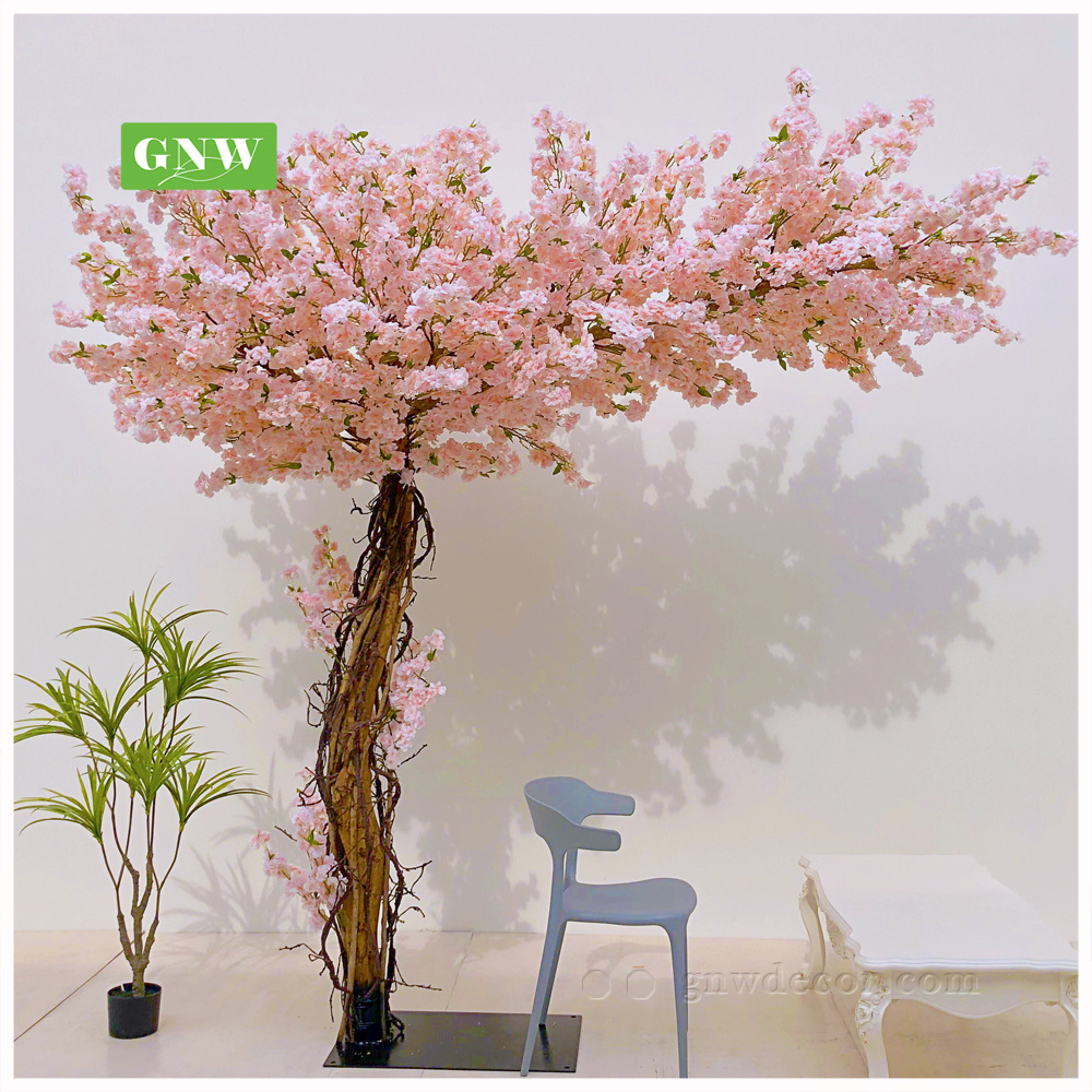 Cherry Blossom Plants Trees Indoor Flower Willow Big Decoration Wisteria Wedding Centerpiece Artificial Tree