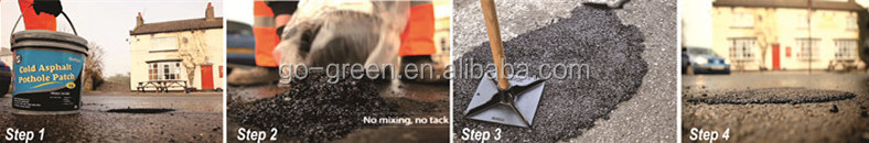 Cold Mix Asphalt Cold Bitumen Modified Bitumen Cold Patch Pothole Repair Asphalt in Bags