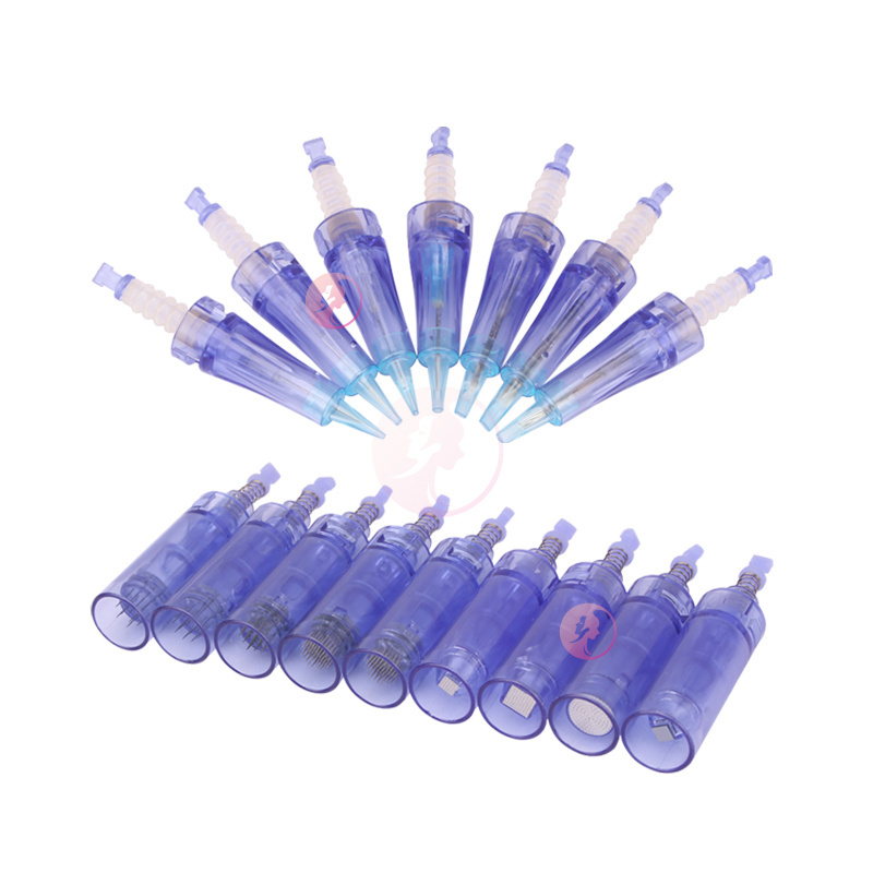 Replaceable White head disposable dermapen use needle cartridge for derma pen 9905 Series