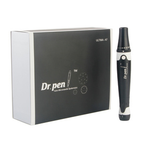 Wired Dermapen Powerful Ultima dr pen A7 Microneedle Meso pen with 12 pin needles