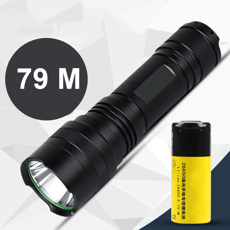 1600 Lumen Led Torch Rechargeable Mini Usb Laser Flashlight