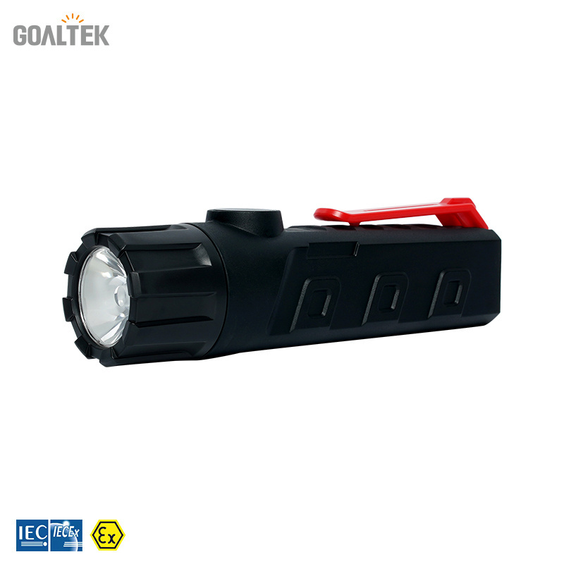 ExMP31N lightweight portable LED Atex torch 162mm 200lm 16 degree WF2 EX-proof flashlights