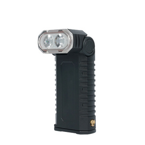 90 degrees rotation flexible Atex IECEx Explosion proof Right Angle Flashlight LED Torch Light