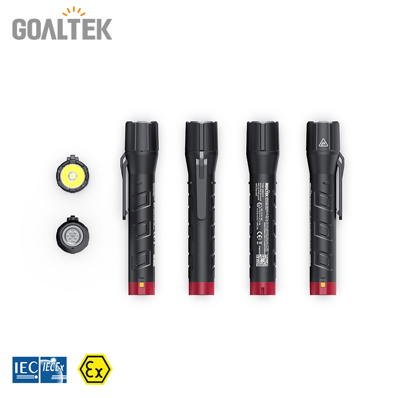 Goaltek Explosion proof  ExMP21R  Helmet Torches, Flashlights and Handlamps light fitting atex IECEx