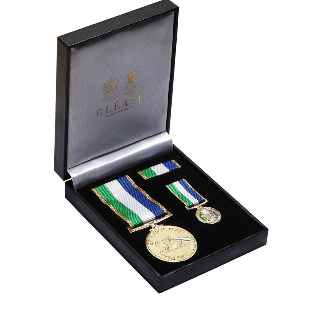 Manufacturer Custom Medalla Medallion Die Cast Metal Badge 3D Activity Medals And Awards Medal Of Honor With Ribbon